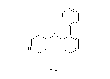4-(2-biphenylyloxy)piperidine hydrochloride