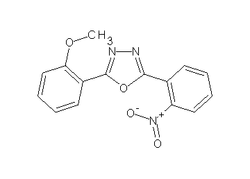 2-(2-methoxyphenyl)-5-(2-nitrophenyl)-1,3,4-oxadiazole