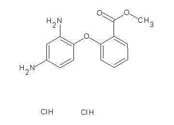 methyl 2-(2,4-diaminophenoxy)benzoate dihydrochloride