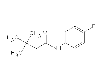N-(4-fluorophenyl)-3,3-dimethylbutanamide