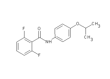 2,6-difluoro-N-(4-isopropoxyphenyl)benzamide