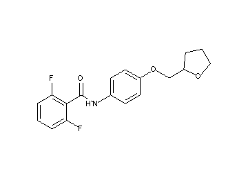 2,6-difluoro-N-[4-(tetrahydro-2-furanylmethoxy)phenyl]benzamide - Click Image to Close