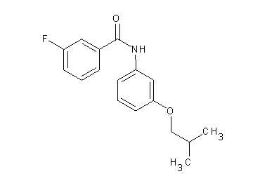 3-fluoro-N-(3-isobutoxyphenyl)benzamide - Click Image to Close