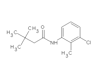 N-(3-chloro-2-methylphenyl)-3,3-dimethylbutanamide