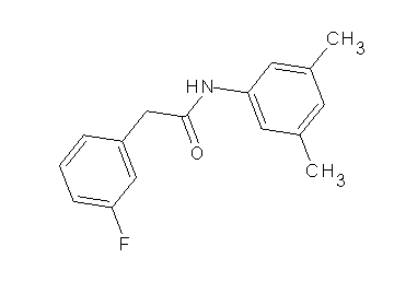N-(3,5-dimethylphenyl)-2-(3-fluorophenyl)acetamide