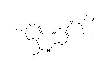 3-fluoro-N-(4-isopropoxyphenyl)benzamide