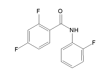 2,4-difluoro-N-(2-fluorophenyl)benzamide