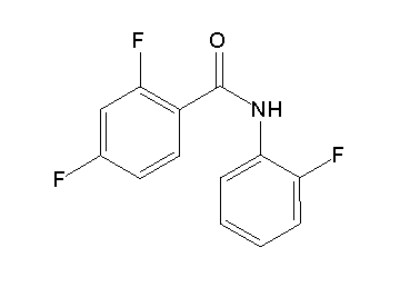 2,4-difluoro-N-(2-fluorophenyl)benzamide 2,4-difluoro-N-(2-fluorophenyl)benzamide