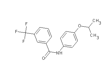 N-(4-isopropoxyphenyl)-3-(trifluoromethyl)benzamide