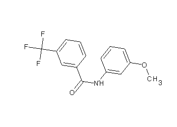 N-(3-methoxyphenyl)-3-(trifluoromethyl)benzamide