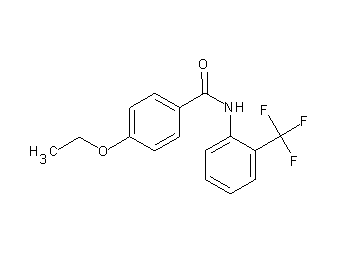 4-ethoxy-N-[2-(trifluoromethyl)phenyl]benzamide