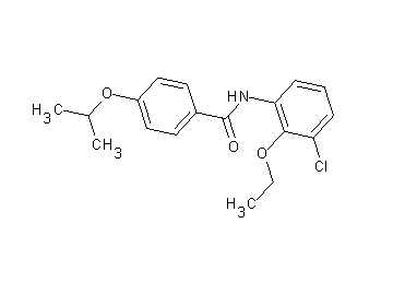 N-(3-chloro-2-ethoxyphenyl)-4-isopropoxybenzamide
