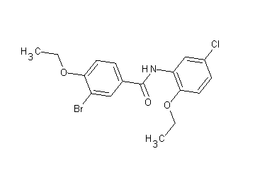 3-bromo-N-(5-chloro-2-ethoxyphenyl)-4-ethoxybenzamide