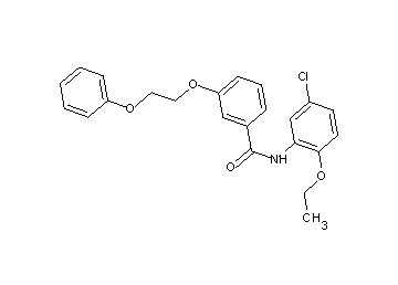 N-(5-chloro-2-ethoxyphenyl)-3-(2-phenoxyethoxy)benzamide