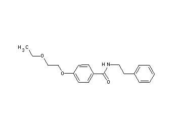 4-(2-ethoxyethoxy)-N-(2-phenylethyl)benzamide