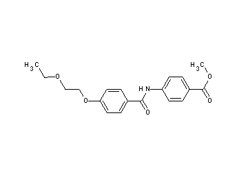 methyl 4-{[4-(2-ethoxyethoxy)benzoyl]amino}benzoate