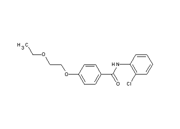 N-(2-chlorophenyl)-4-(2-ethoxyethoxy)benzamide