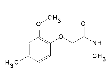 2-(2-methoxy-4-methylphenoxy)-N-methylacetamide - Click Image to Close