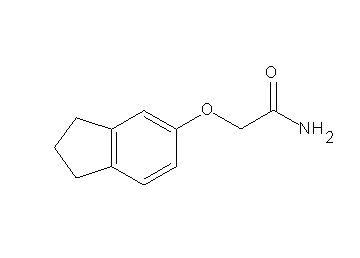 2-(2,3-dihydro-1H-inden-5-yloxy)acetamide