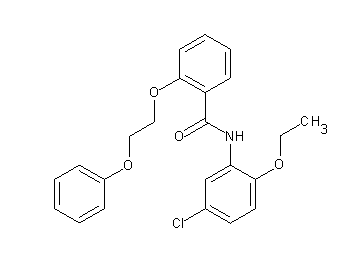 N-(5-chloro-2-ethoxyphenyl)-2-(2-phenoxyethoxy)benzamide