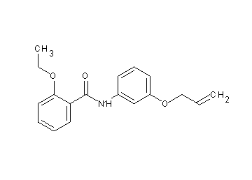 N-[3-(allyloxy)phenyl]-2-ethoxybenzamide