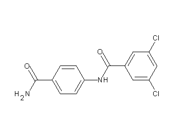 N-[4-(aminocarbonyl)phenyl]-3,5-dichlorobenzamide