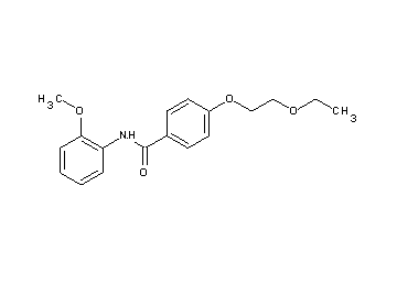 4-(2-ethoxyethoxy)-N-(2-methoxyphenyl)benzamide