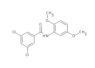 3,5-dichloro-N-(2,5-dimethoxyphenyl)benzamide