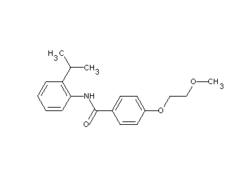 N-(2-isopropylphenyl)-4-(2-methoxyethoxy)benzamide