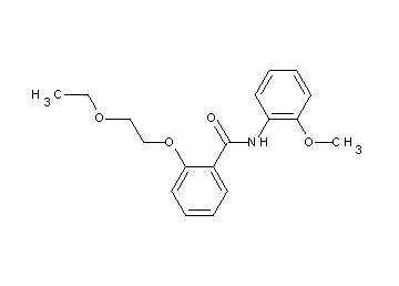 2-(2-ethoxyethoxy)-N-(2-methoxyphenyl)benzamide