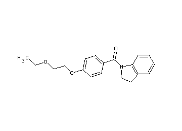 1-[4-(2-ethoxyethoxy)benzoyl]indoline
