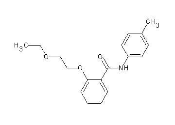 2-(2-ethoxyethoxy)-N-(4-methylphenyl)benzamide