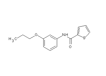 N-(3-propoxyphenyl)-2-thiophenecarboxamide