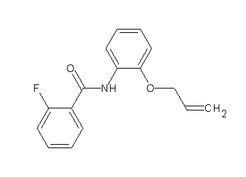 N-[2-(allyloxy)phenyl]-2-fluorobenzamide