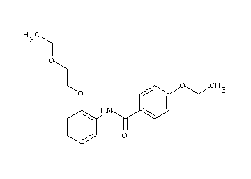 4-ethoxy-N-[2-(2-ethoxyethoxy)phenyl]benzamide