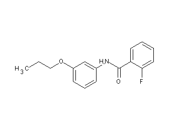 2-fluoro-N-(3-propoxyphenyl)benzamide