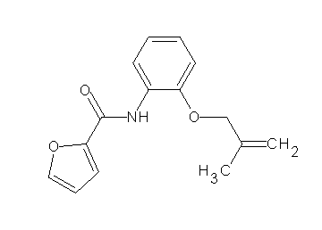 N-{2-[(2-methyl-2-propen-1-yl)oxy]phenyl}-2-furamide