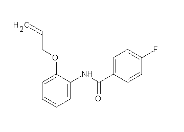 N-[2-(allyloxy)phenyl]-4-fluorobenzamide