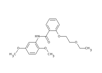 N-(2,5-dimethoxyphenyl)-2-(2-ethoxyethoxy)benzamide