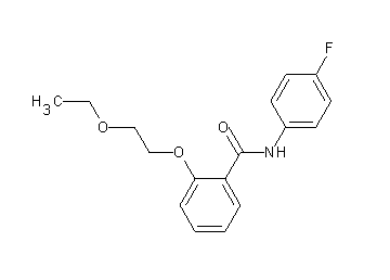 2-(2-ethoxyethoxy)-N-(4-fluorophenyl)benzamide