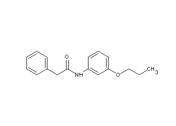 2-phenyl-N-(3-propoxyphenyl)acetamide
