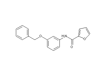 N-[3-(benzyloxy)phenyl]-2-furamide