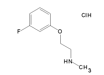 [2-(3-fluorophenoxy)ethyl]methylamine hydrochloride