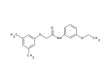 2-(3,5-dimethylphenoxy)-N-(3-ethoxyphenyl)acetamide