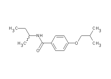 N-(sec-butyl)-4-isobutoxybenzamide