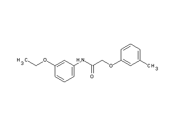 N-(3-ethoxyphenyl)-2-(3-methylphenoxy)acetamide