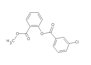 methyl 2-[(3-chlorobenzoyl)oxy]benzoate