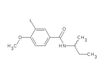 N-(sec-butyl)-3-iodo-4-methoxybenzamide