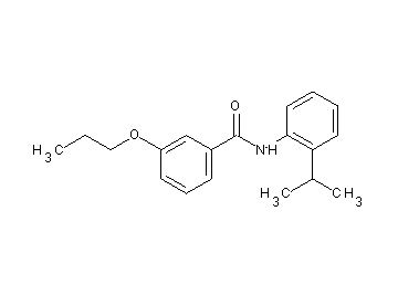 N-(2-isopropylphenyl)-3-propoxybenzamide