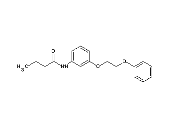 N-[3-(2-phenoxyethoxy)phenyl]butanamide